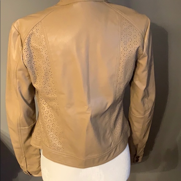 Baccini Faux Leather jacket - Picture 4 of 5
